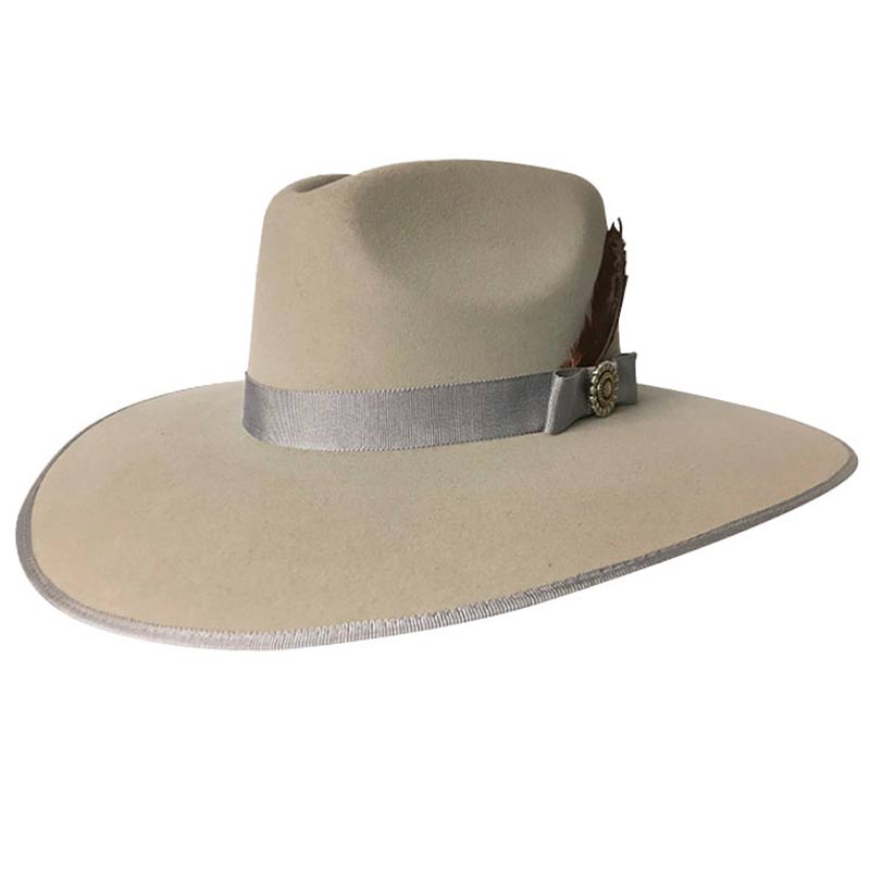 PINCH FRONT F GREY – Dallas Hats