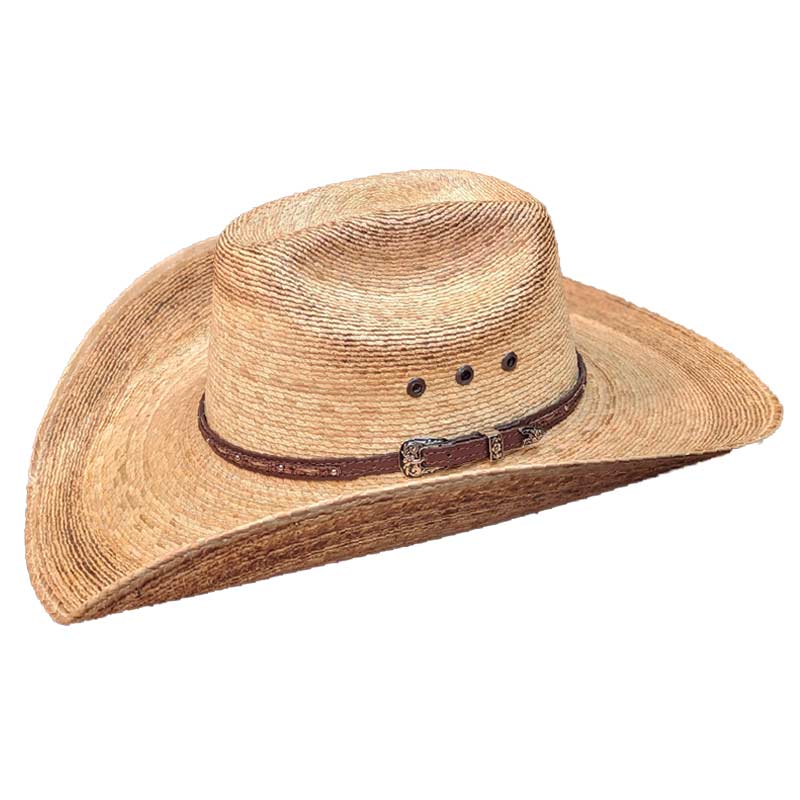 Dallas Hats® Cattleman Extra Fine White Palm Hat